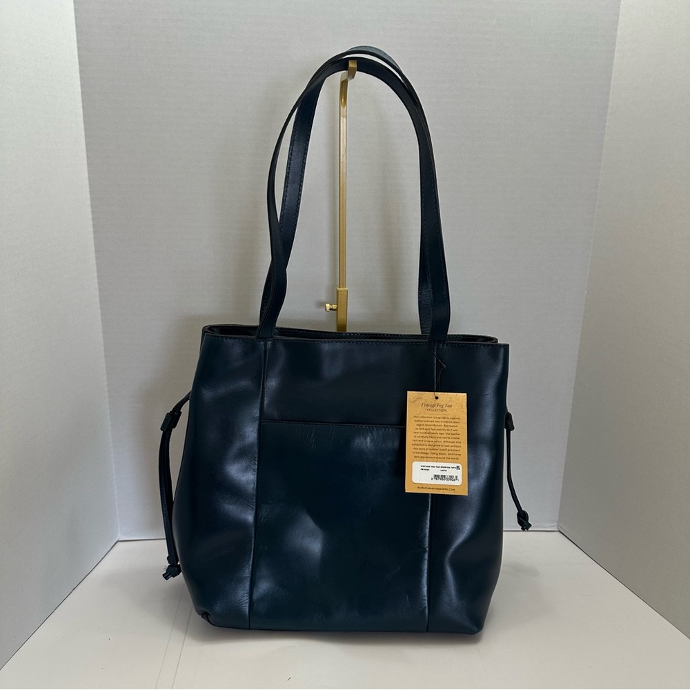 NWT~Lapis(Blue) Patricia Nash~Large Tote Bag/Shoulder Bag~100% Genuine Leather